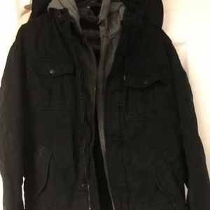 Levi’s Denim Jacket with removable hood